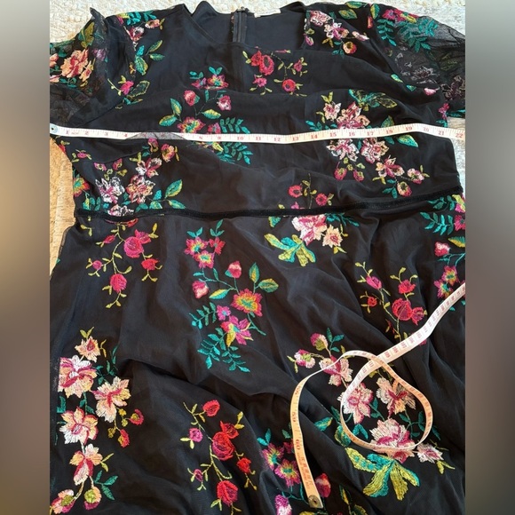NEW w/TAGS KIYONNA The Wildflower Embroidered Floral Mesh Dress Plus Size 2X - Picture 11 of 12